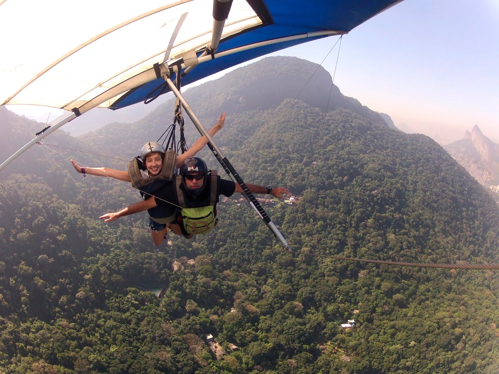 Happiness Airlines_Flying in Rio de Janeiro_Hang Gliding_Paragliding_Floresta da Tijuca_Tijuca Forest