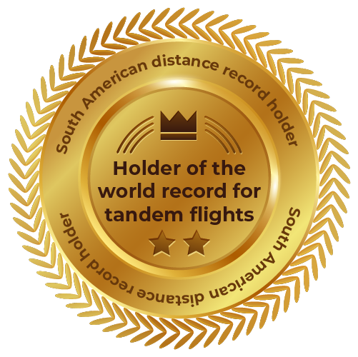 Medalha - Recordista Mundial de voos duplos e Recordista Sul Americano de distância-02